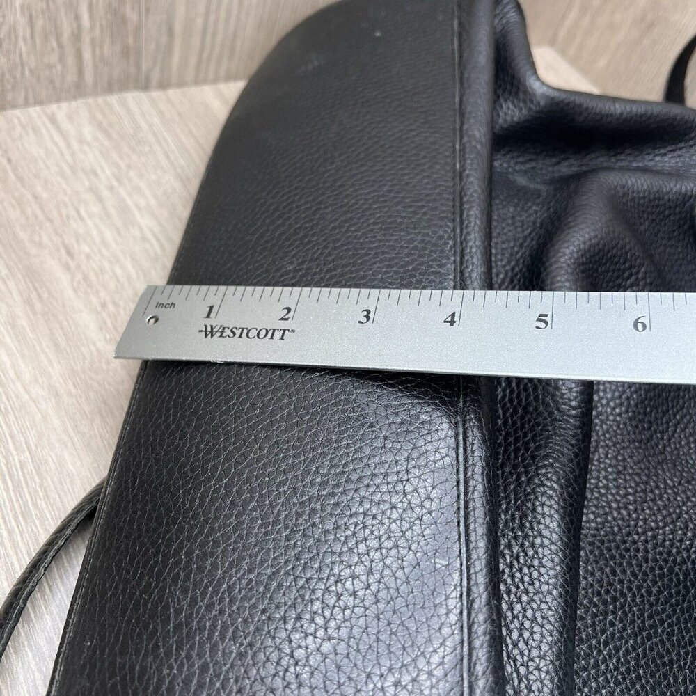 Brighton Womens Handbag Embossed Crocodile Leather Satchel Shoulder Bag Black - Picture 11 of 12